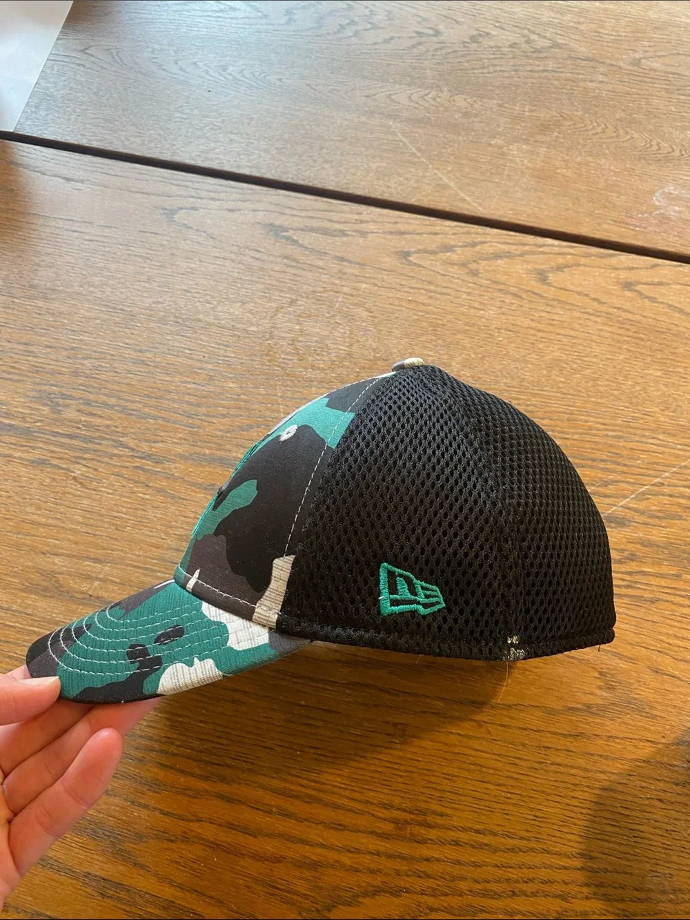 Kids Camo Seattle Mariners Hat - Green/Black